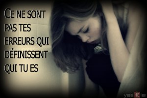 Tu n'es pas une erreur!