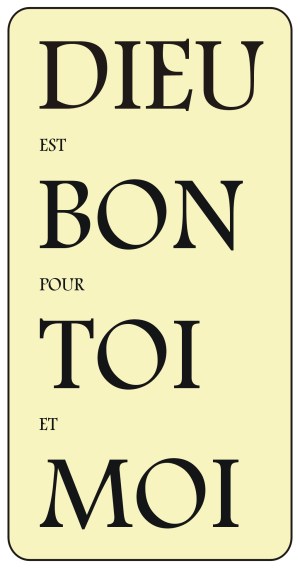 Dieu est bon