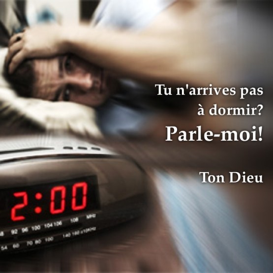 Tu n'arrives pas à dormir ?