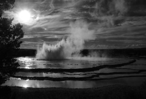 geyser du yelowstone park