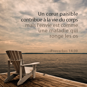 proverbes 14:30
