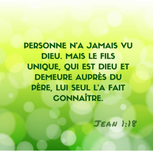 Jean 1:18
