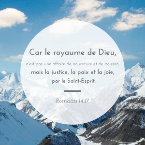 Romains 14:17