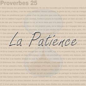 La Patience