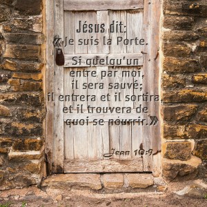Jésus dit: Je suis la porte